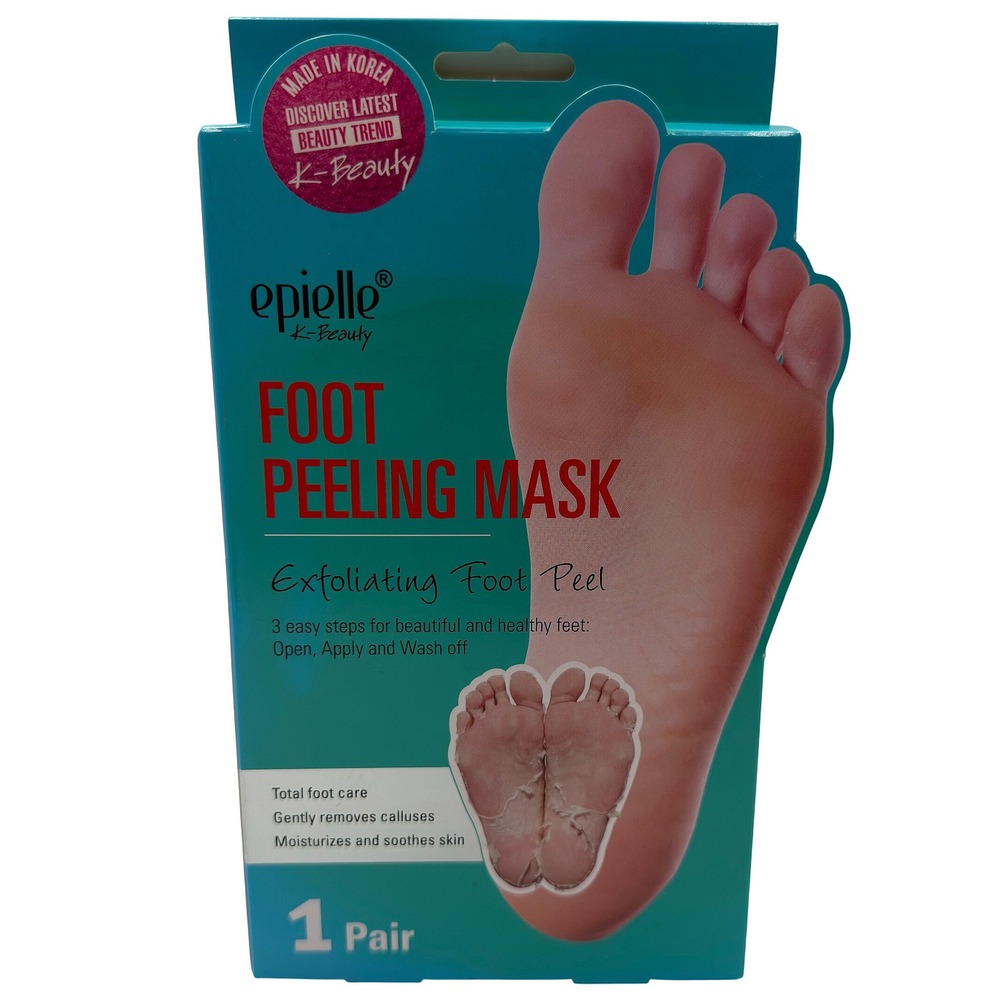 Epielle K-Beauty Foot Peeling Mask Exfoliating Foot Peel AHA BHA 1 Pair Korea